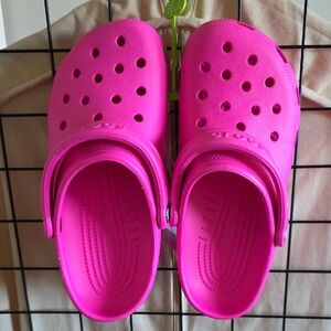 NWT CROCS Vibrant Pink Water Shoes